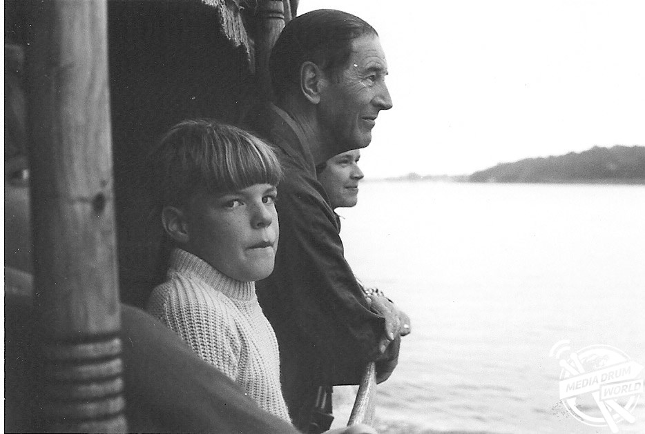 GW while visiting his daughter Ros in Paris in 1972.  Joel Greenberg / mediadrumworld.com