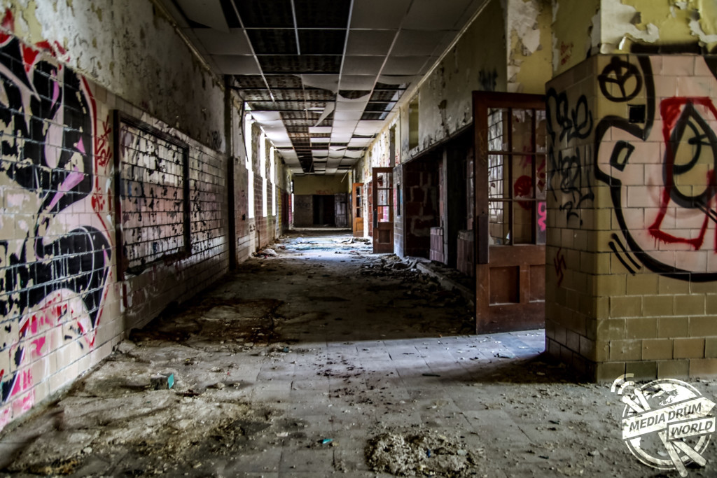 Creepy Abandoned School