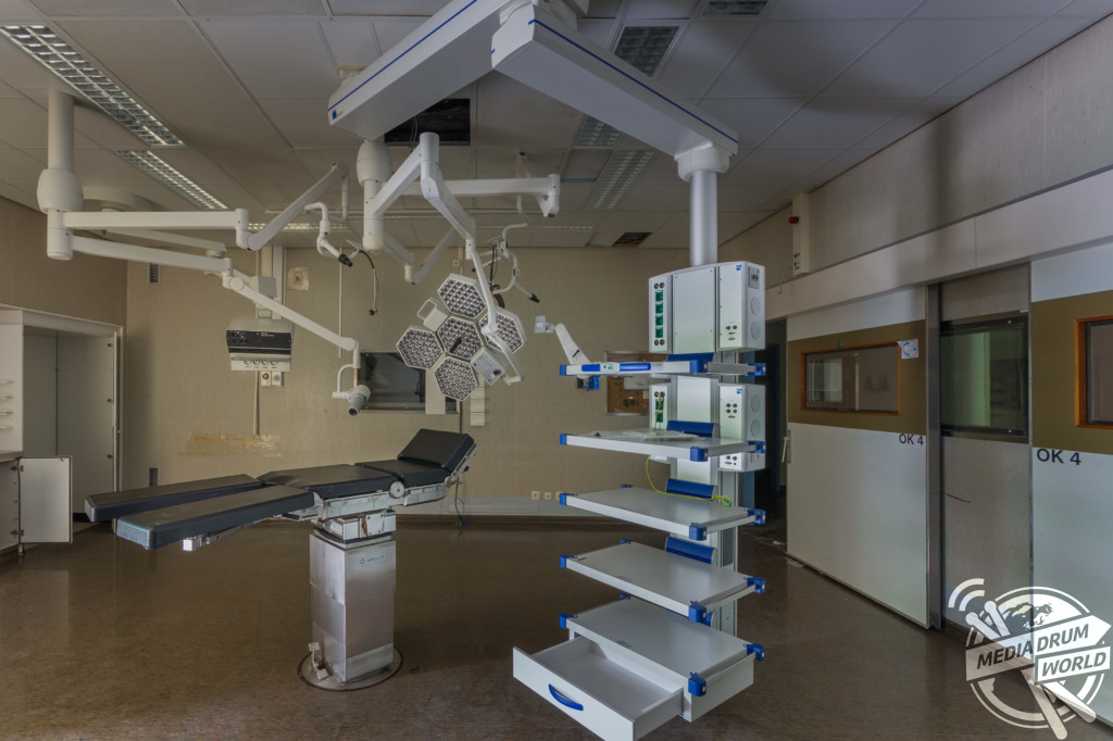 The White Hill Hospital, Netherlands. Operation room 4.  Martin ten Bouwhuijs / mediadrumworld.com