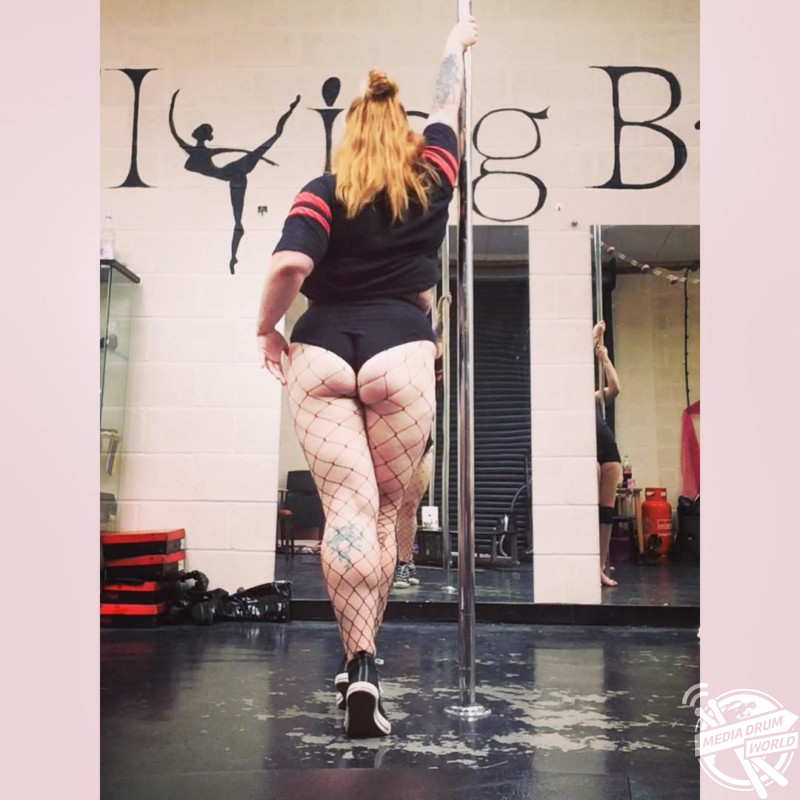 annoncere vare stamme Plus Size Pole Dancer Who Is Encouraging Other Curvy Women To Take Up The  Activity | Media Drum World