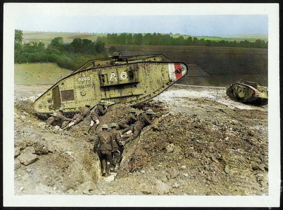 were tanks first used in the battle of the somme