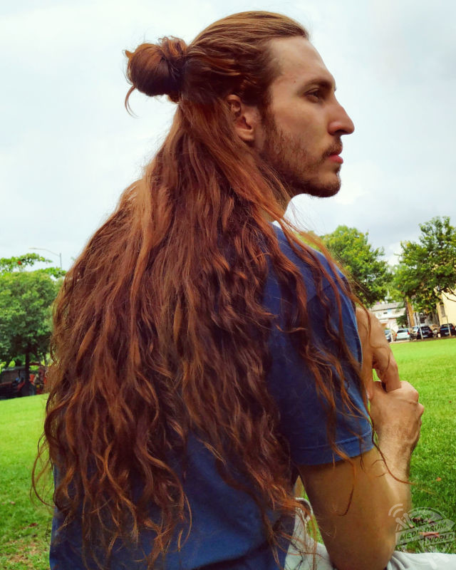 Brazilian Actor Who's Been Growing His Hair For Seven Years Talks Being  Mistaken For A Woman And Confusing Sexualities | Media Drum World