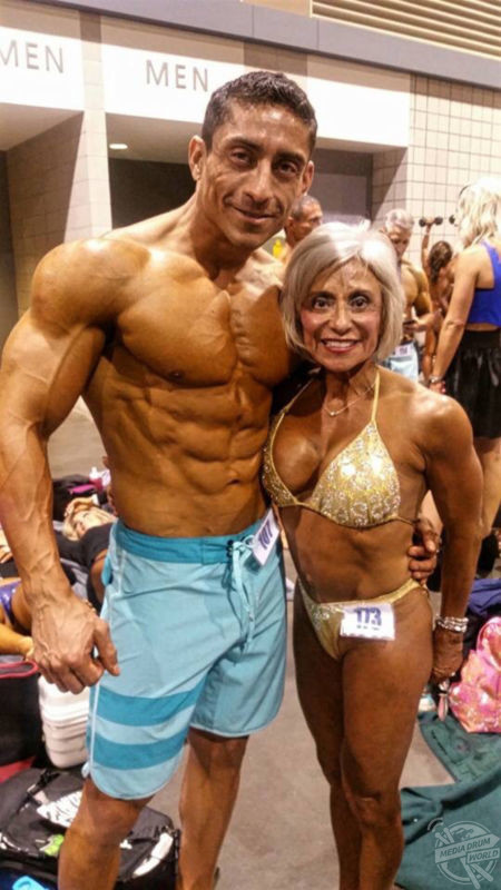 Seventy Year Old Bodybuilder Couldn't Be Strong-Armed Into Quitting, And  Credits Her 'Spiced Up' Marriage To Her Weight Lifting