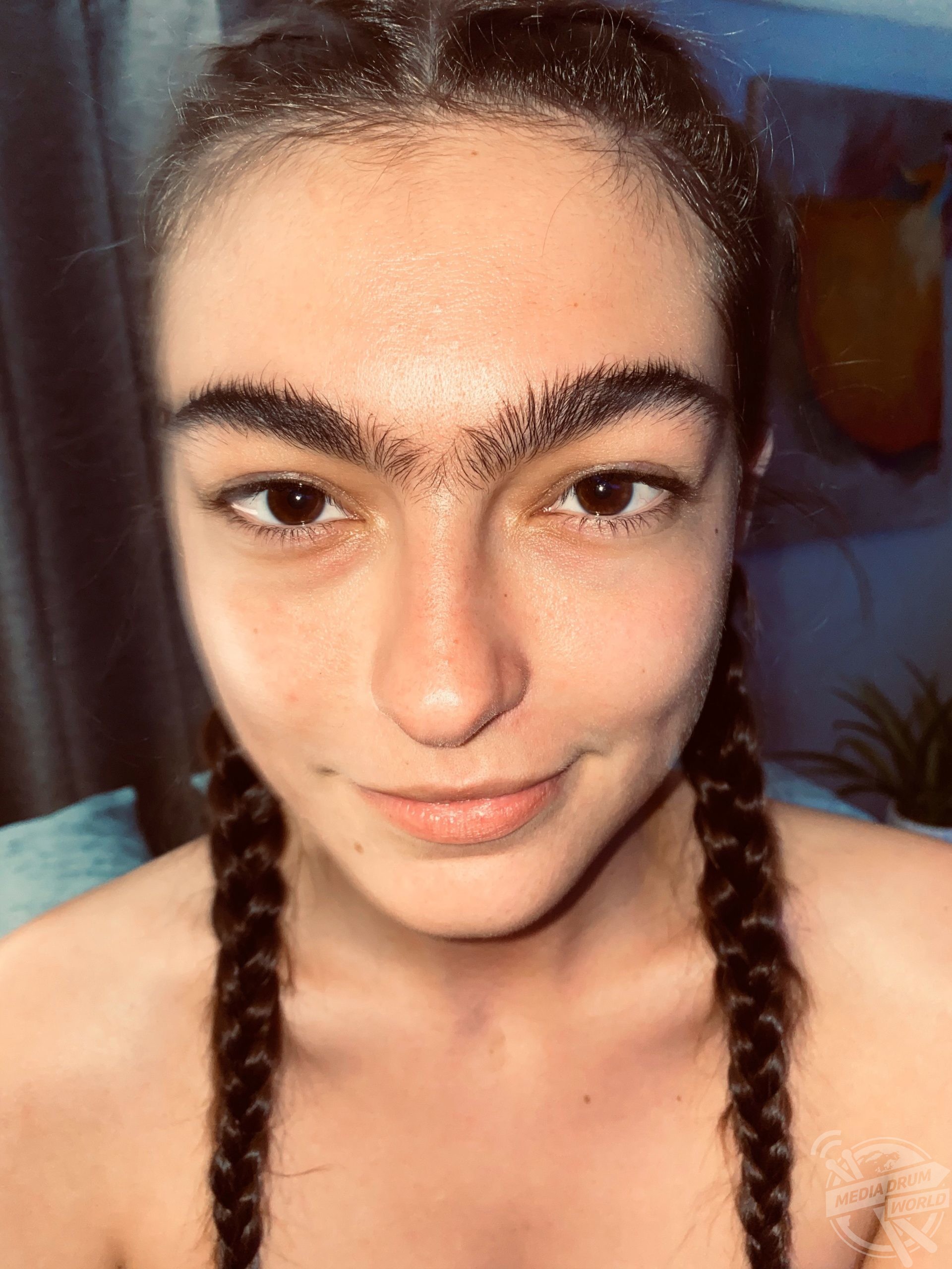  Model  Receives Daily Hate For Embracing Her Unibrow  From 